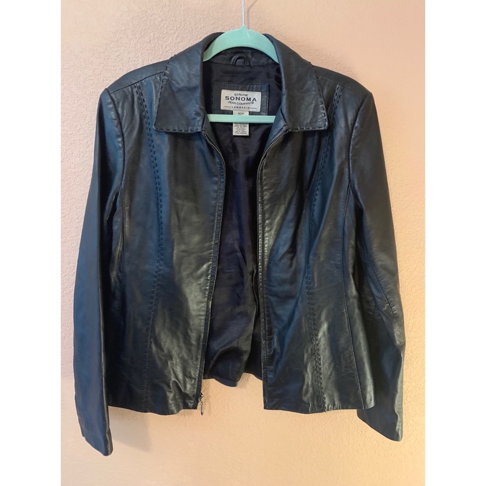 Genuine Sonoma Lambskin Leather Jacket
